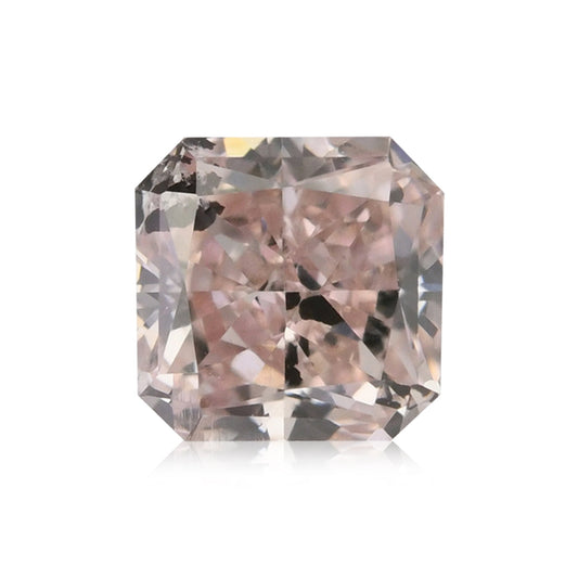 0,26 Karat Fancy Orange Pink Radiant Diamant (I1) GIA