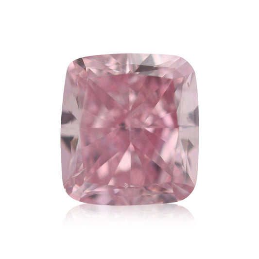 0,30 Karat Fancy Intense Purplish Pink Cushion Diamond SI1 GIA
