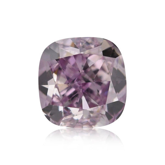 0,25 Karat Fancy Intense Pink Purple Cushion Diamond VS1 GIA
