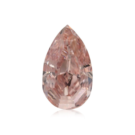 0,51 Karat Fancy Intense Pink Birnenförmiger Diamant VS2 GIA