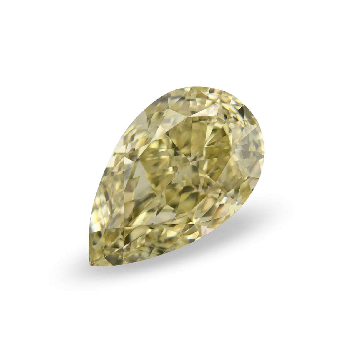 2.50 Carat Fancy Brownish Yellow Pear Diamond VS2 GIA
