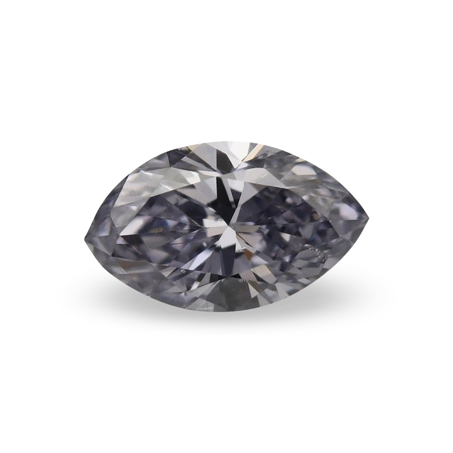 0,18 Karat Fancy Gray Violet Marquise Diamant SI1 GIA