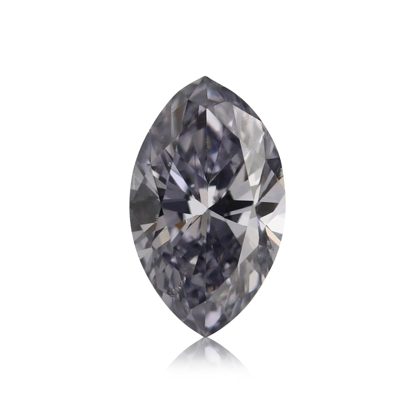 0,18 Karat Fancy Gray Violet Marquise Diamant SI1 GIA
