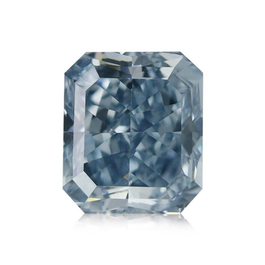 0,38 Karat Fancy Intense Blue Radiant VS1 GIA