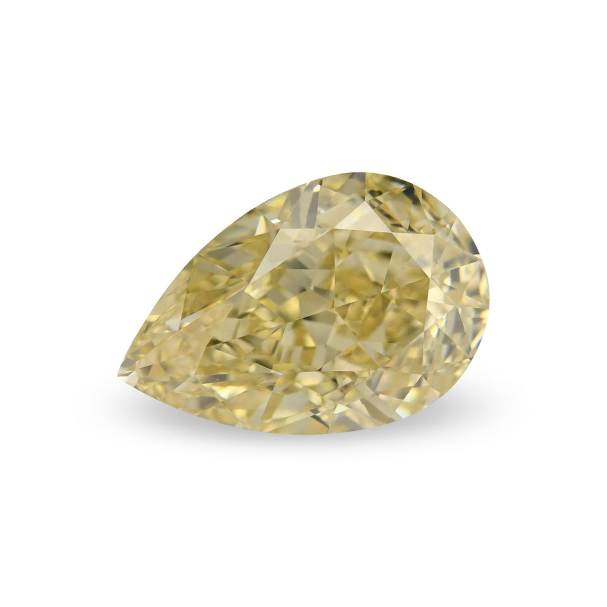 3,51 Karat Fancy Brownish Yellow Birnear Diamond VS2 GIA