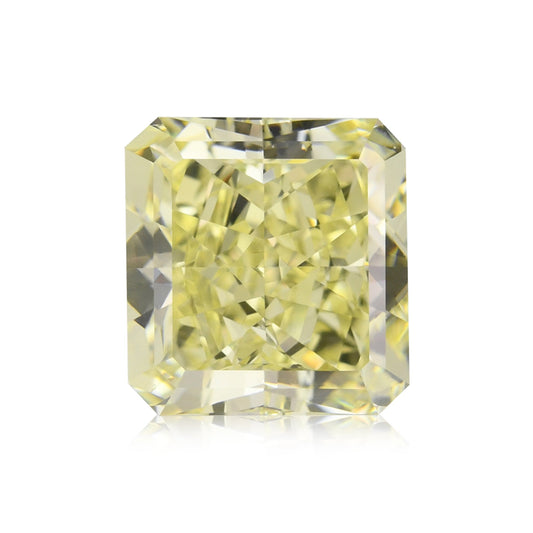 5,46 Karat Fancy Light Yellow Radiant VS1 GIA