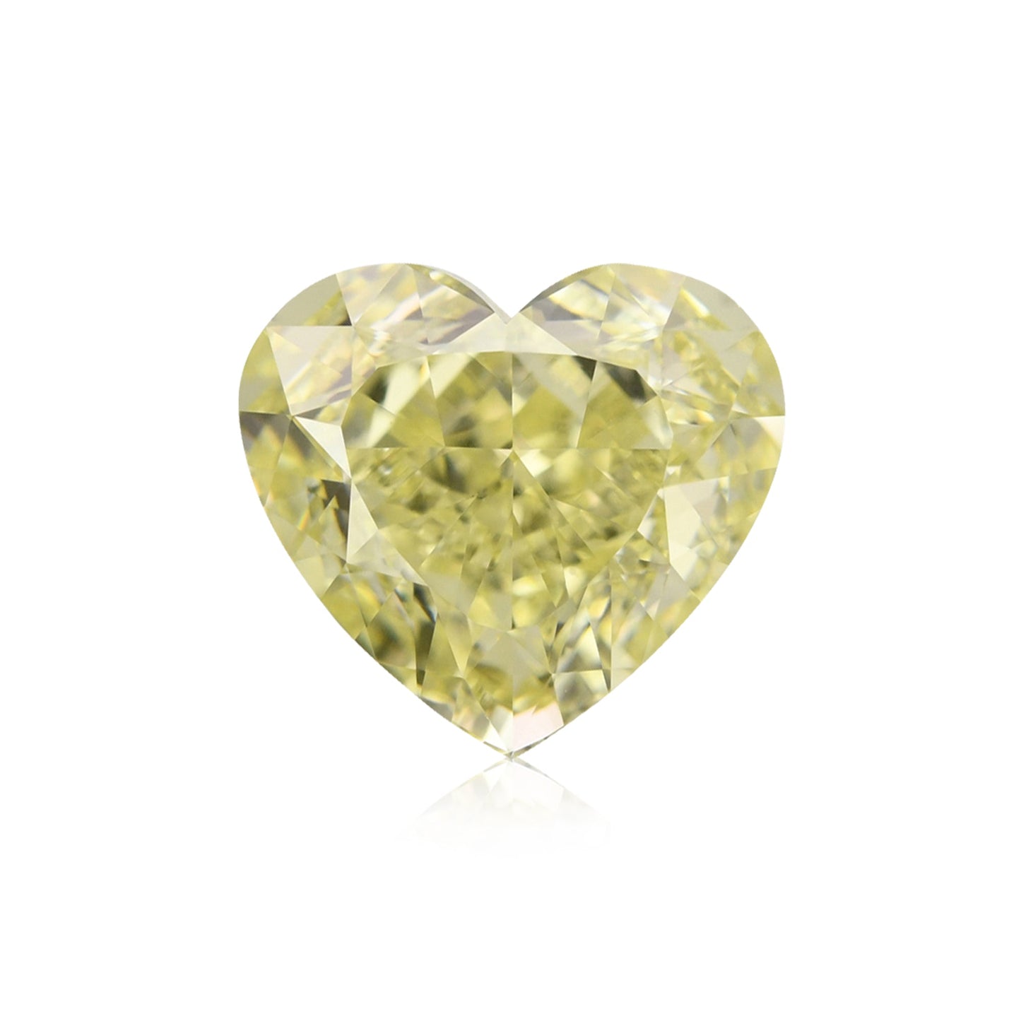 2,33 Karat Fancy Light Yellow Heart Diamant VS1 GIA