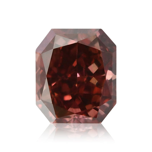 0,16 Karat Fancy Deep Pink Radiant Diamant SI2 GIA