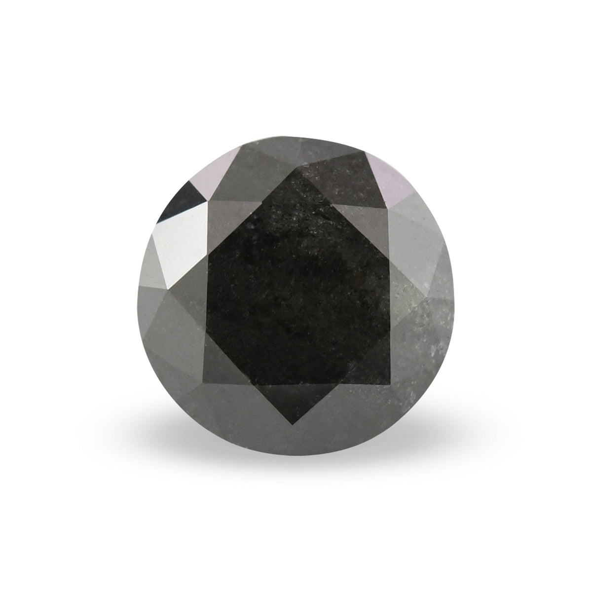 0,62 Karat Fancy Black Brillant-Diamant, GIA-zertifiziert