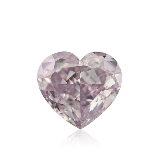 0,51 Karat Fancy Purple Pink Heart Diamant SI1 GIA