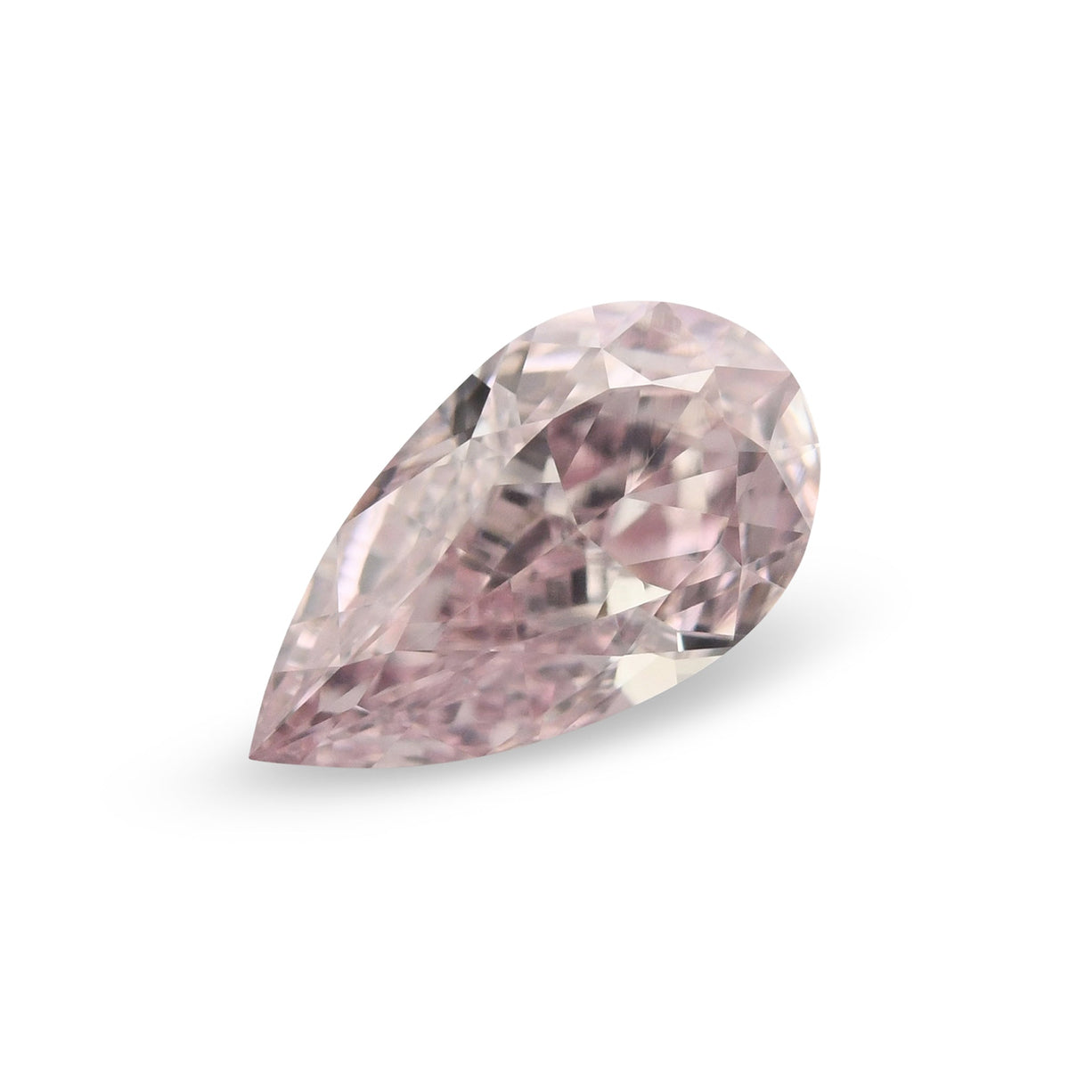 0,50 Karat Fancy Pink Birnenförmiger Diamant VS2 GIA
