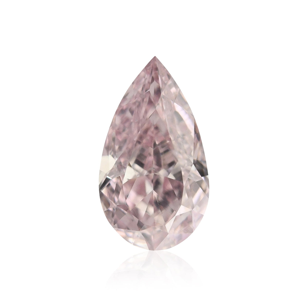 0,50 Karat Fancy Pink Birnenförmiger Diamant VS2 GIA