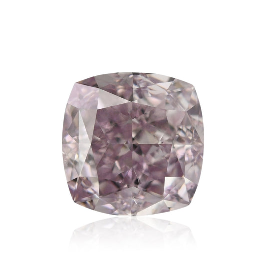0.71 Carat Fancy Purple Pink Cushion Diamond SI2 GIA