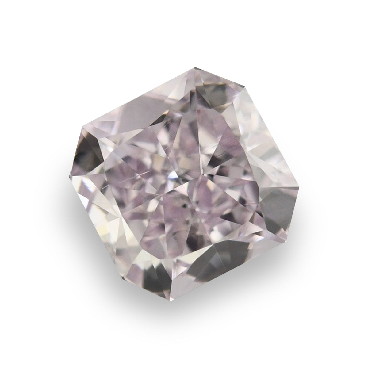 0,50 Karat Fancy Purple Pink Radiant Diamant SI1 GIA