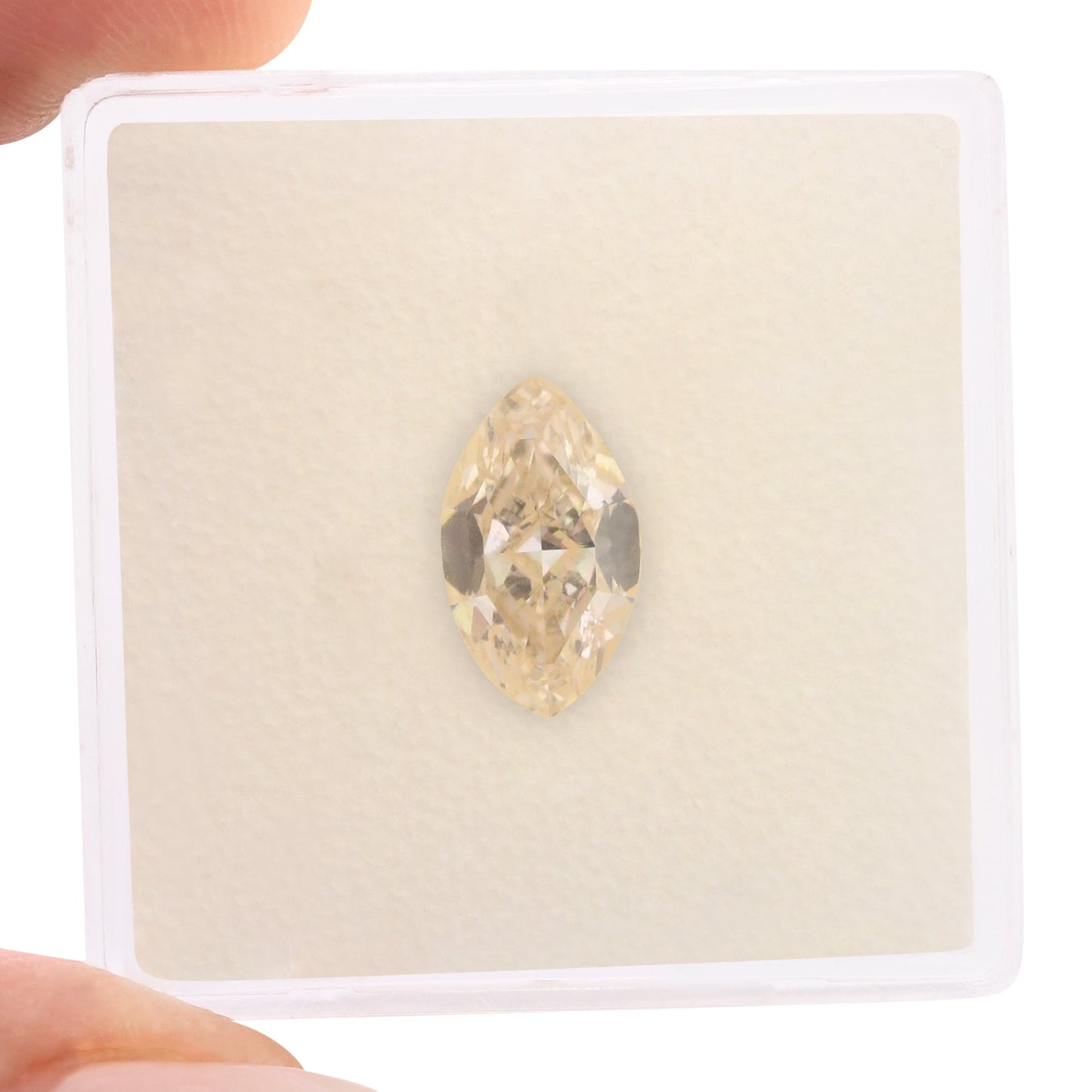 1,45 Karat hellbrauner Marquise-Diamant, VS1, GIA