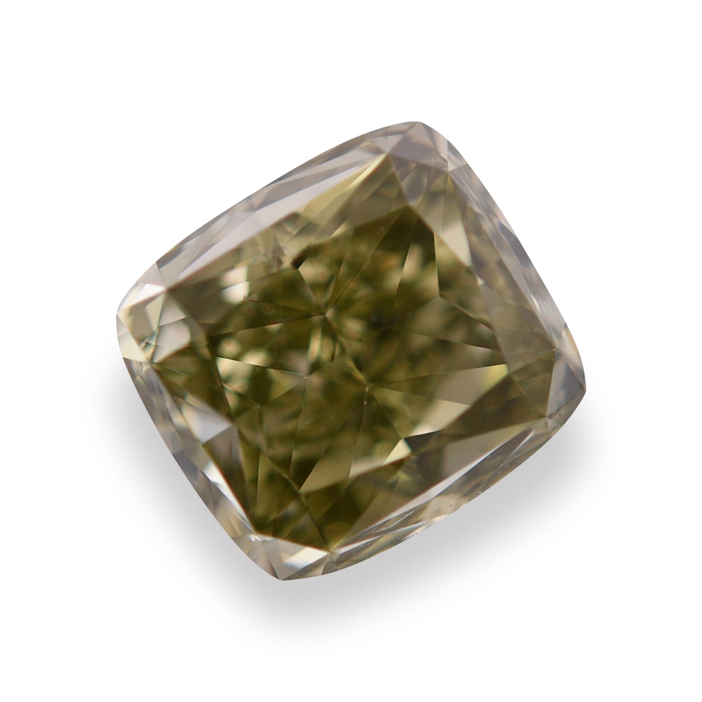 0,93 Karat Chamäleon-Kissen-Diamant VVS2 GIA