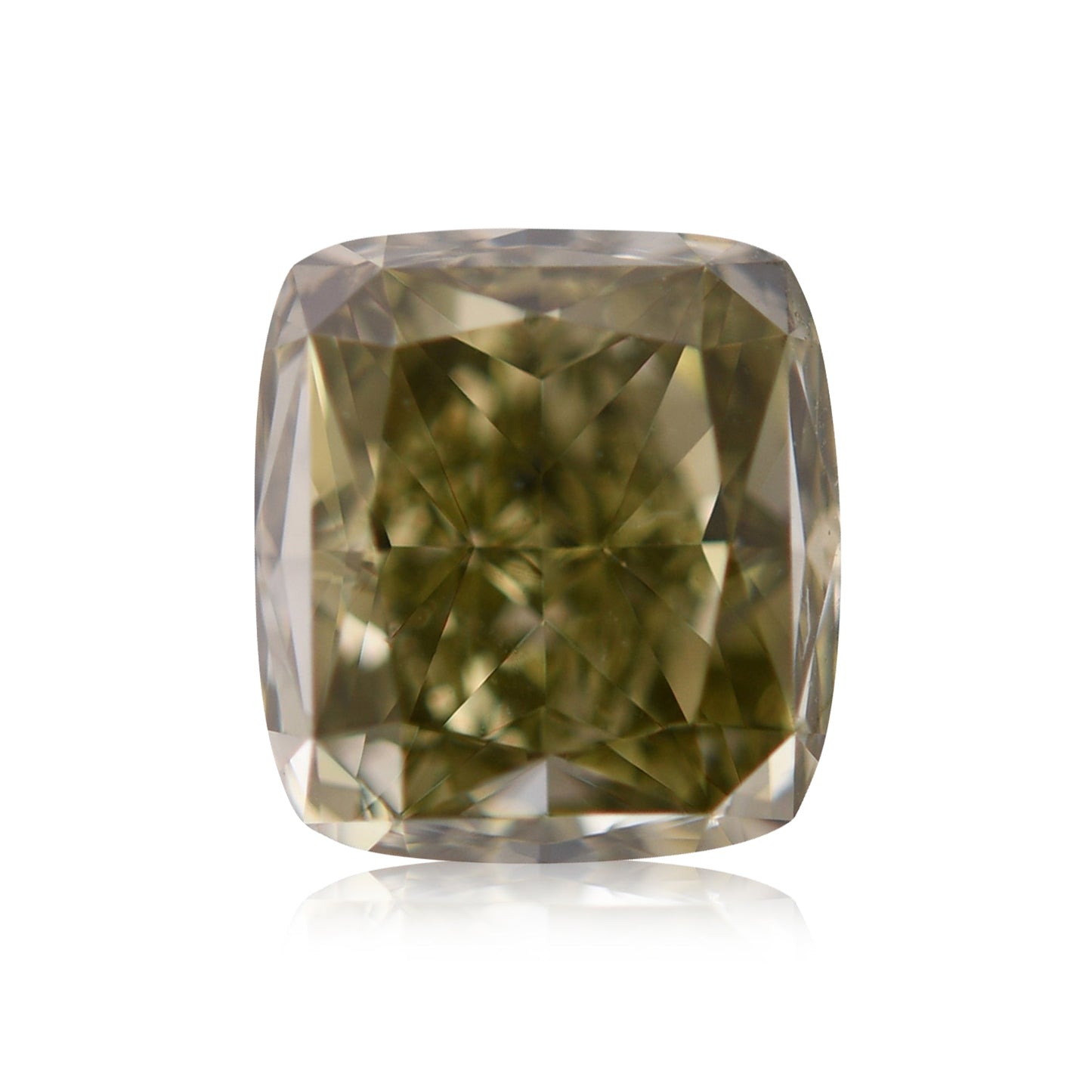 0,93 Karat Chamäleon-Kissen-Diamant VVS2 GIA