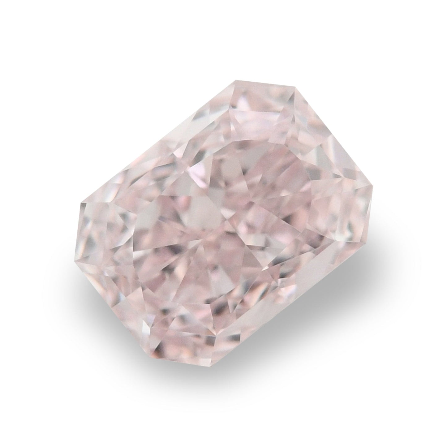 0,66 Karat Fancy Pink Radiant Diamant VS1 GIA