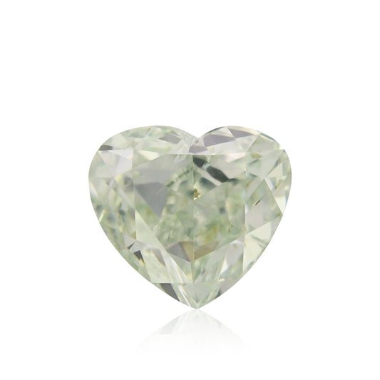 1,01 Karat Fancy Light Green Heart Diamant SI2 GIA