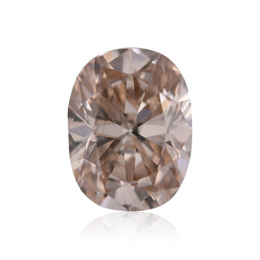 1,03 Karat Fancy Orange Brown Cushion Diamond I1 GIA