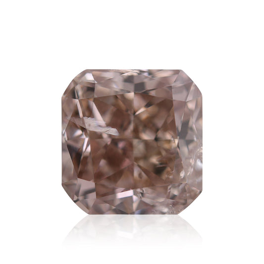 1,41 Karat Fancy Orange Brown Cushion Diamond (SI2) GIA