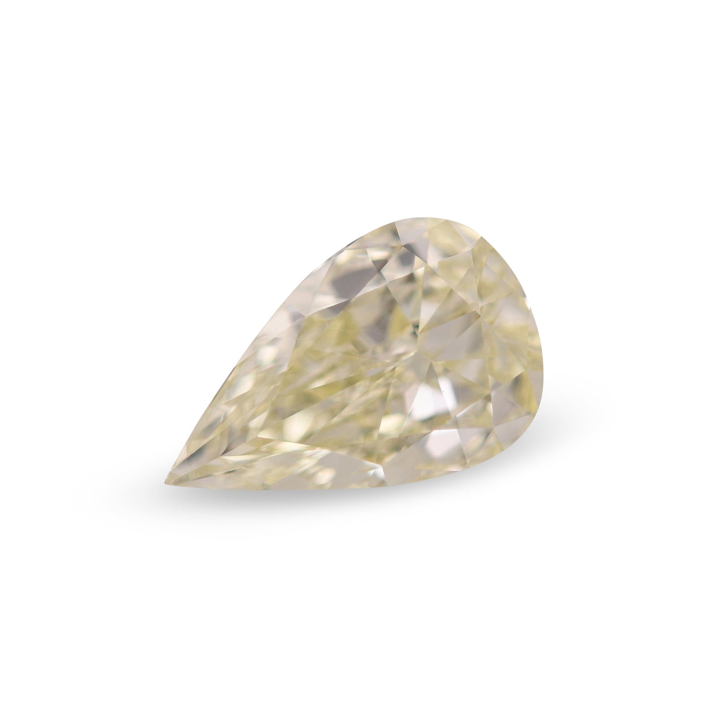 0,58 Karat W-X Birnenförmiger Diamant VS2 GIA