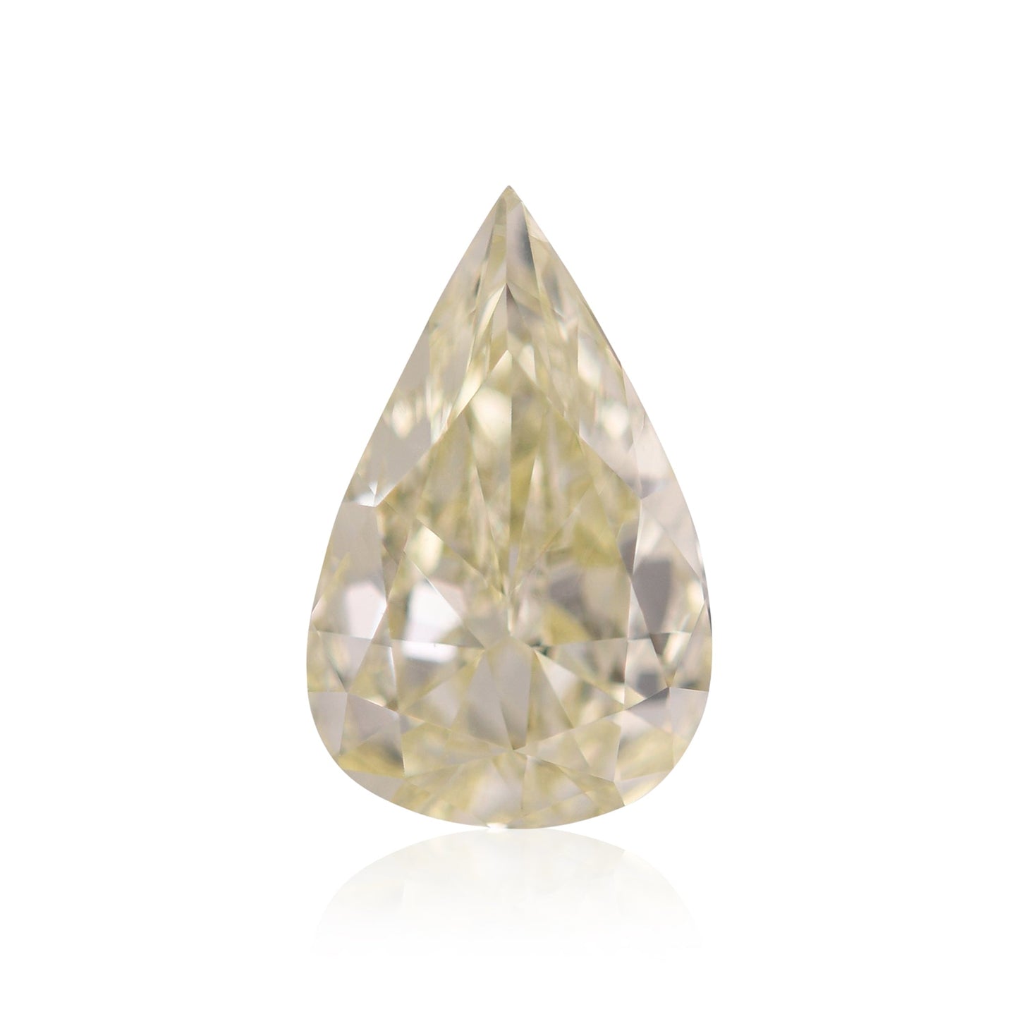 0,58 Karat W-X Birnenförmiger Diamant VS2 GIA