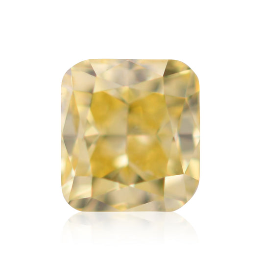 0,30 Karat Fancy Intense Yellow Cushion Diamond SI2 GIA