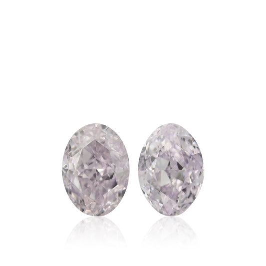 0,61 Karat Fancy Light Purplish Pink Octagon-Diamanten VS1