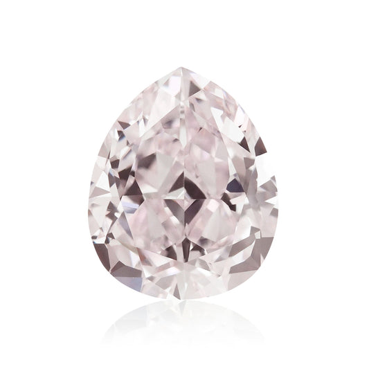 1,00 Karat sehr hellrosa birnenförmiger Diamant VVS2 GIA