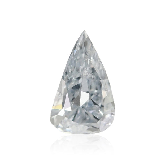 0,07 Karat Fancy Light Blue Birnenförmiger Diamant (I1) GIA