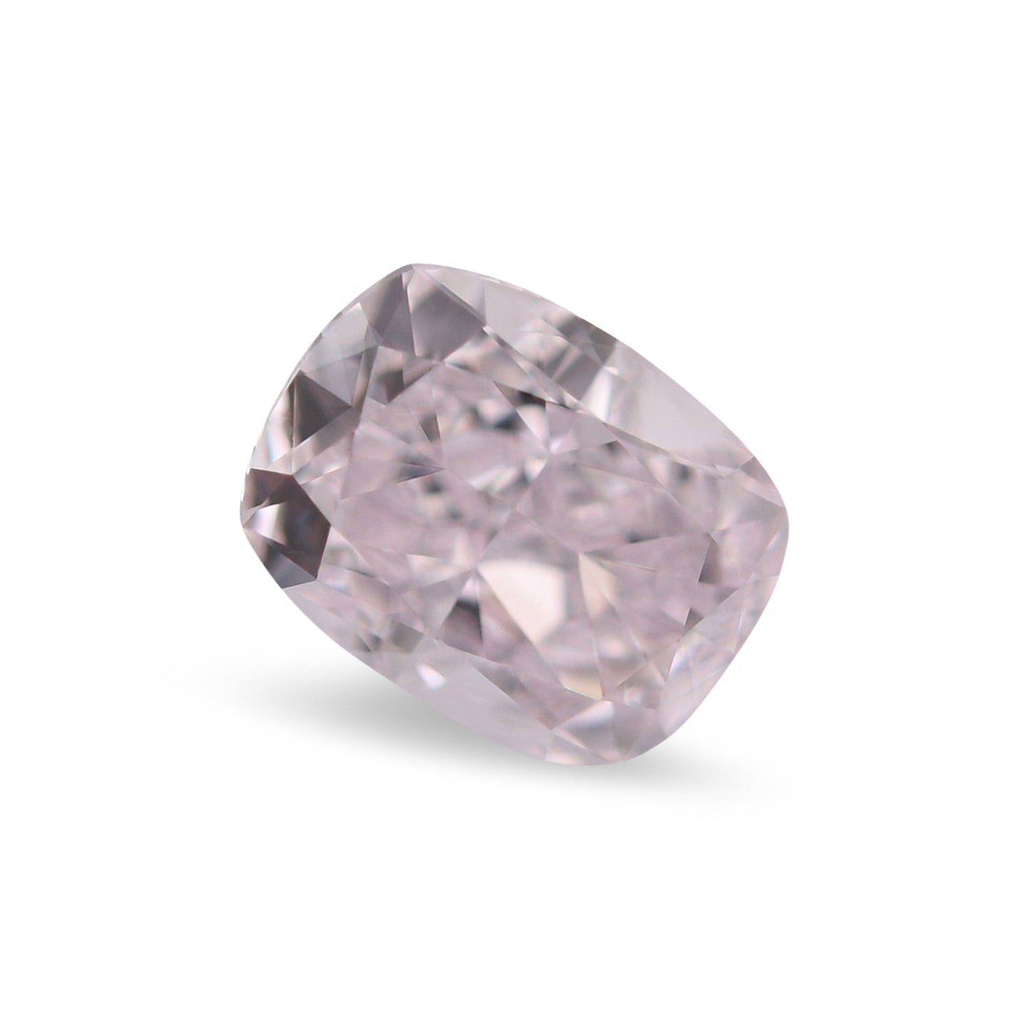 0,60 Karat hellrosa Kissen-Diamant VS2 GIA