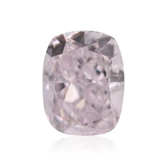0.60 Carat Light Pink Cushion Diamond VS2 GIA