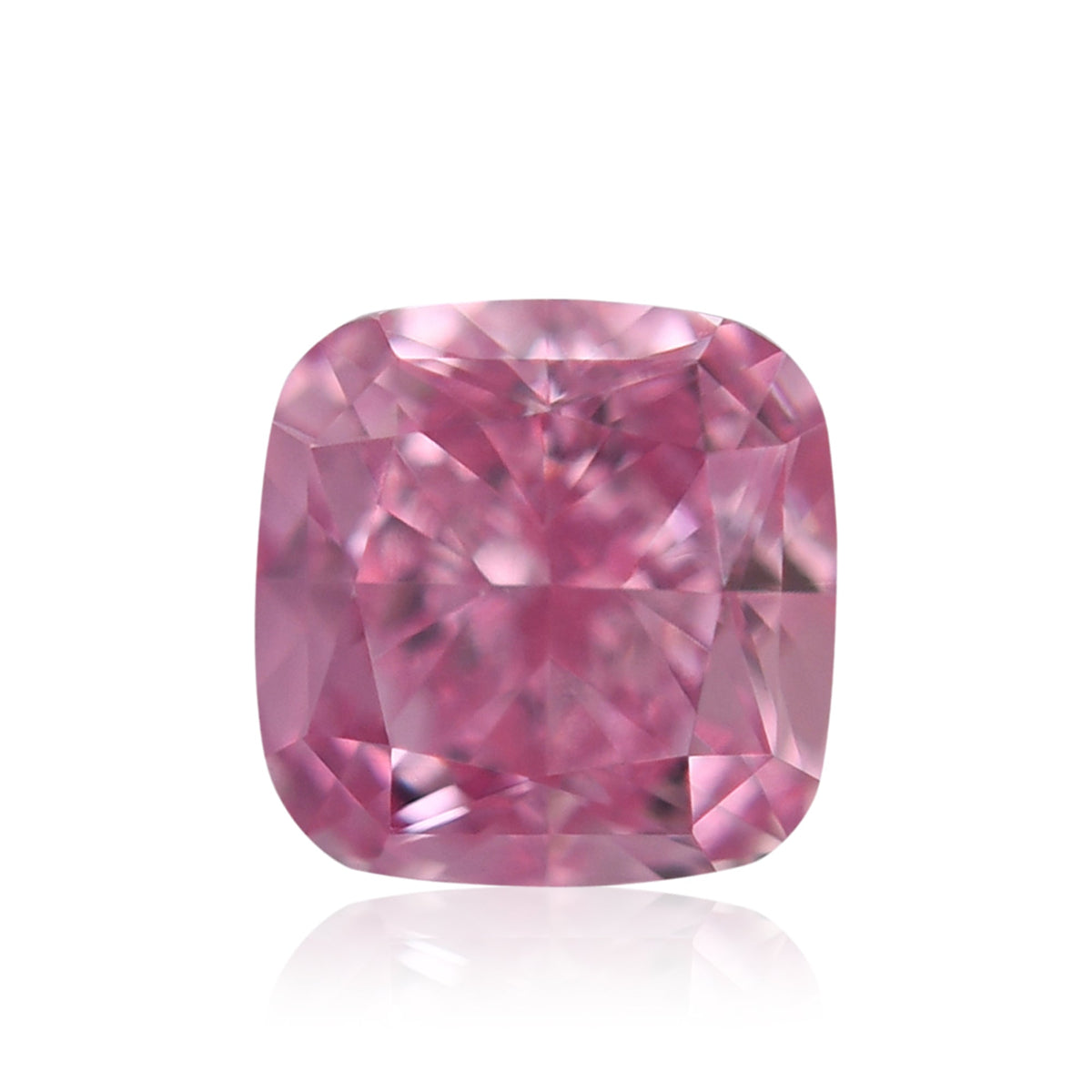Kissenförmiger Diamant | 0,31 ct | Fancy Vivid Purple Pink | VS2 | GIA | Ref 643237