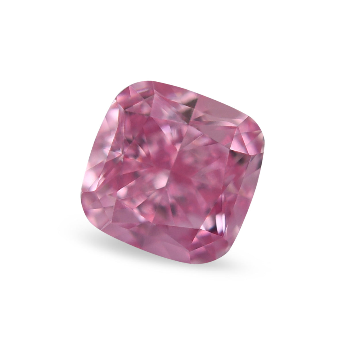 Kissenförmiger Diamant | 0,31 ct | Fancy Vivid Purple Pink | VS2 | GIA | Ref 643237