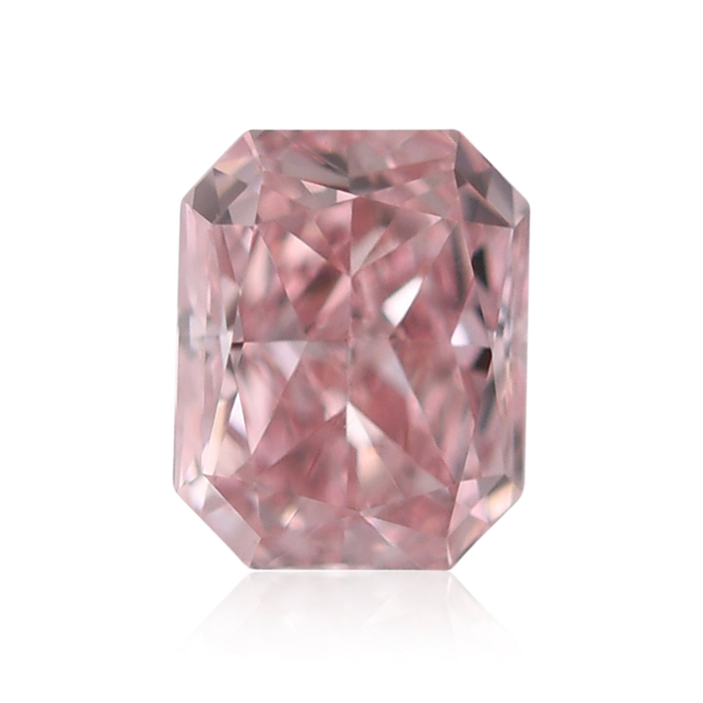 0,25 Karat Fancy Intense Pink Radiant VS1 GIA