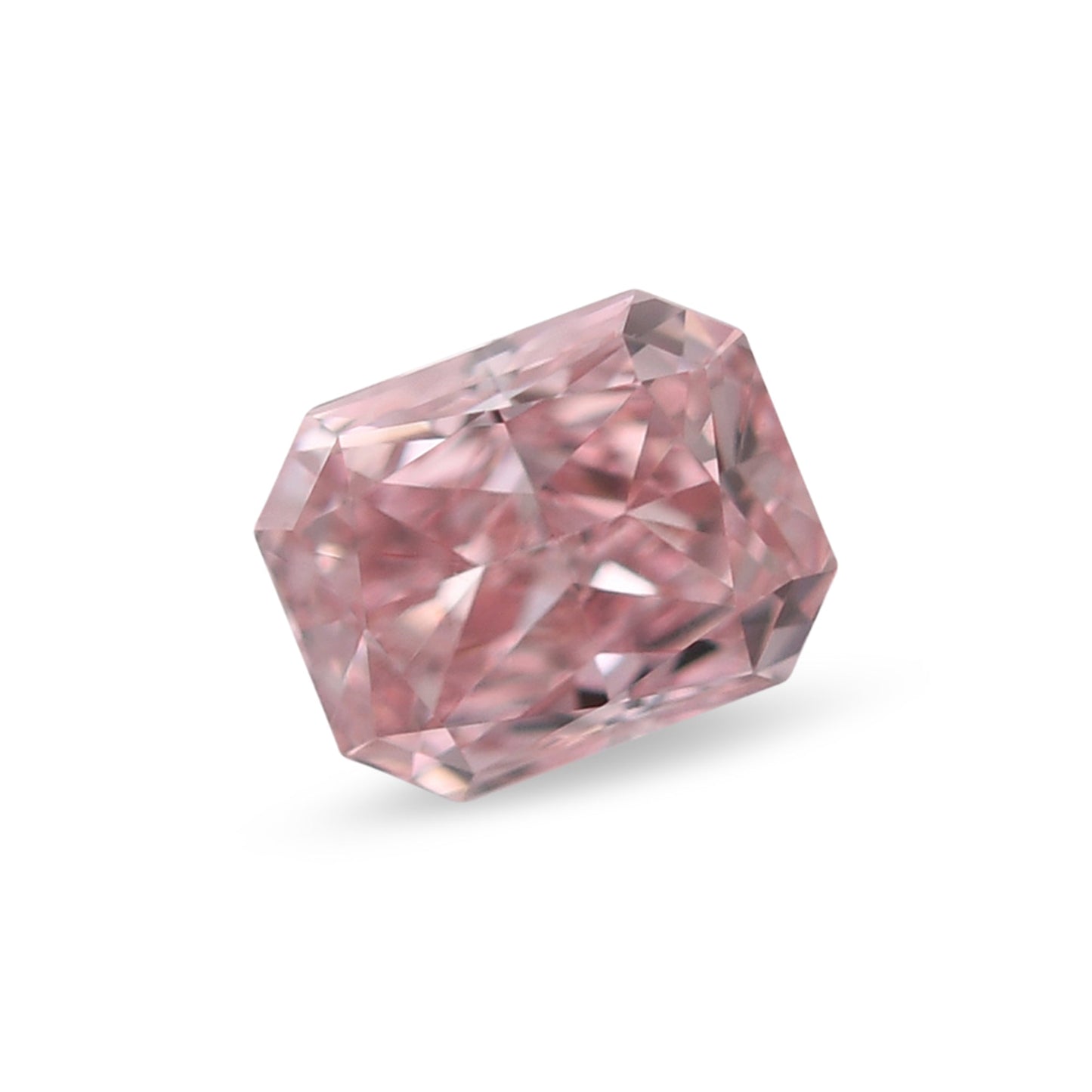 0,25 Karat Fancy Intense Pink Radiant VS1 GIA