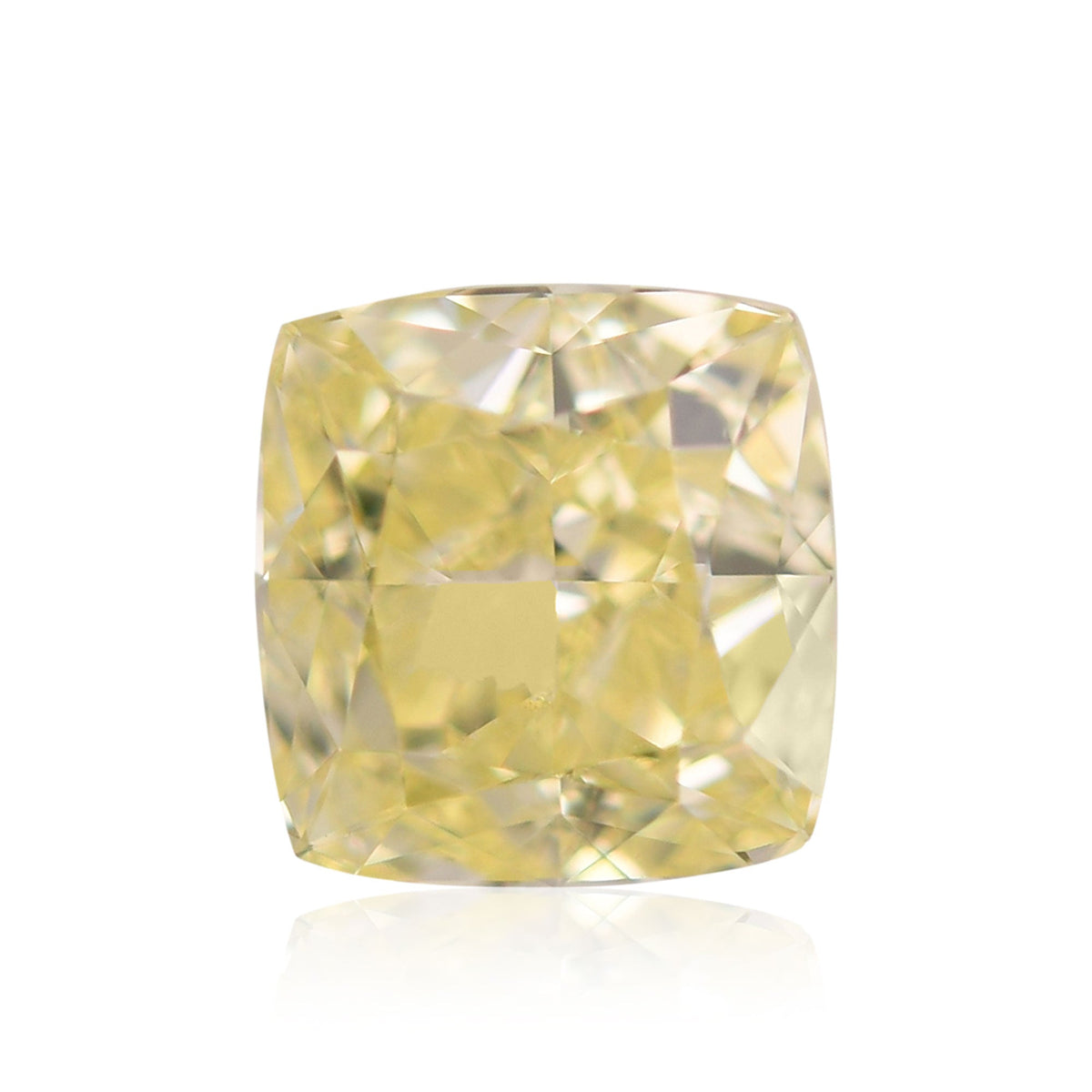 1.11 Carat Fancy Yellow Cushion Diamond SI1 GIA