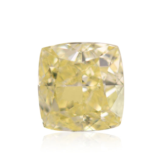 1,11 Karat Fancy Yellow Cushion Diamond SI1 GIA