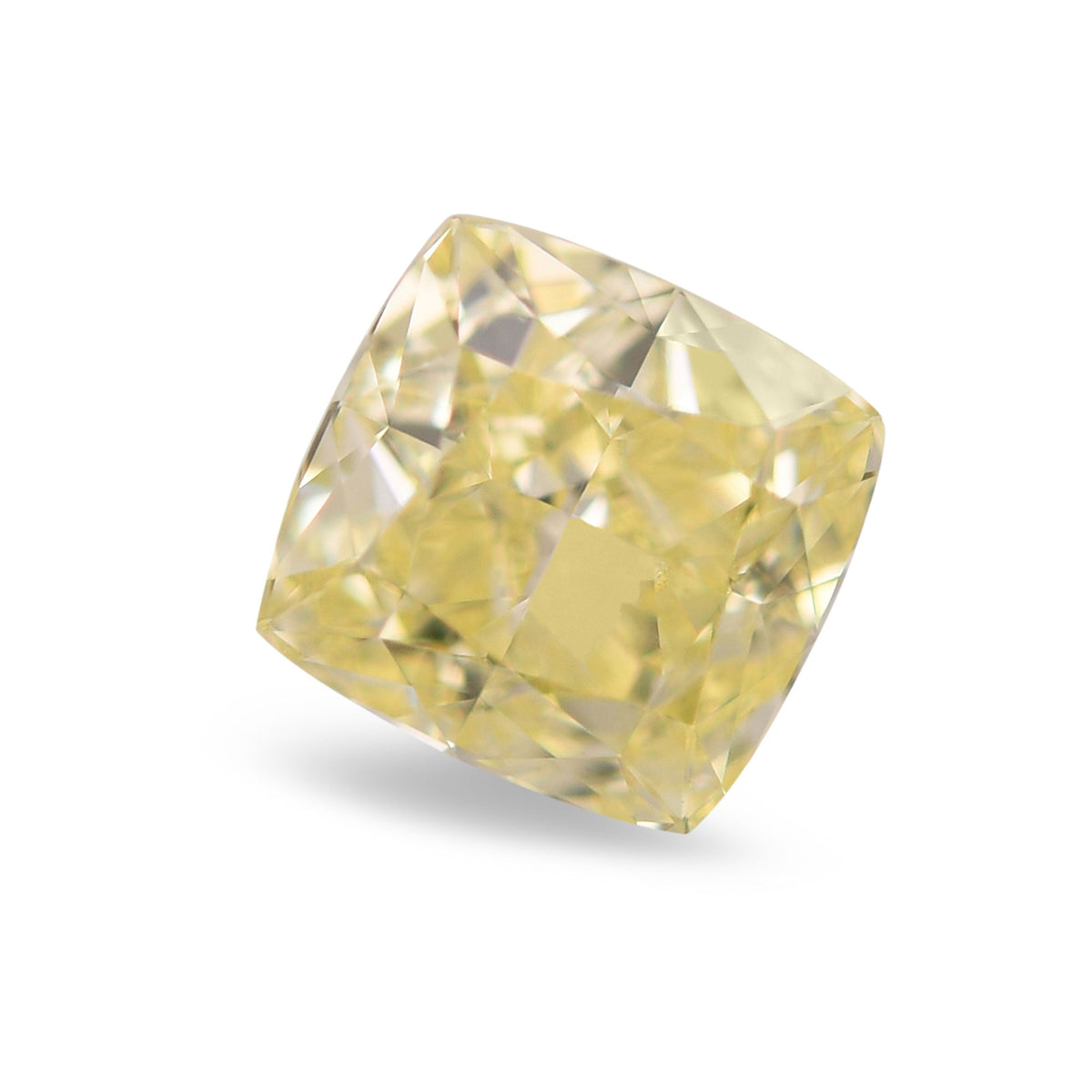1.11 Carat Fancy Yellow Cushion Diamond SI1 GIA