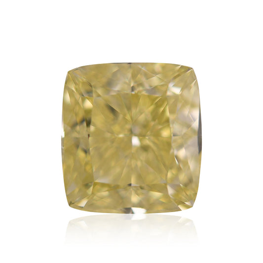 2,01 Karat Fancy Yellow Cushion Diamond SI1 GIA