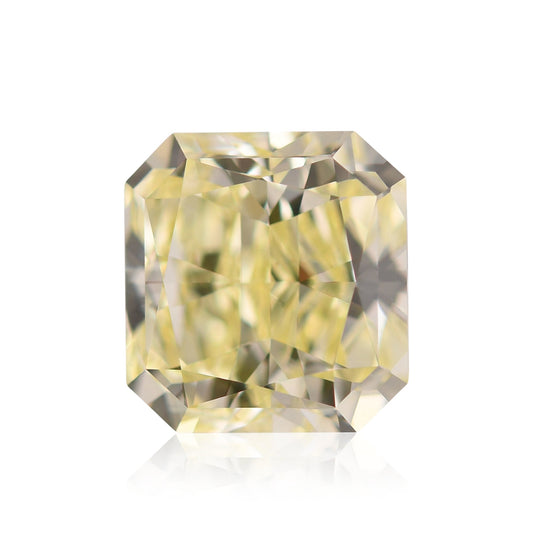 2,10 Karat Fancy Yellow Radiant VVS2 GIA