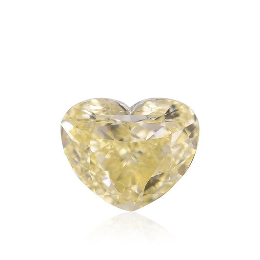 1,50 Karat Fancy Yellow Heart Diamant VS1 GIA