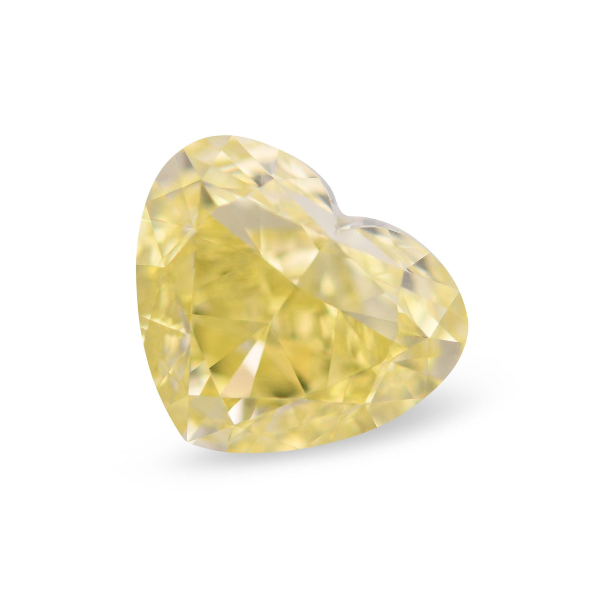 2,01 Karat Fancy Yellow Heart Diamant VVS1 GIA