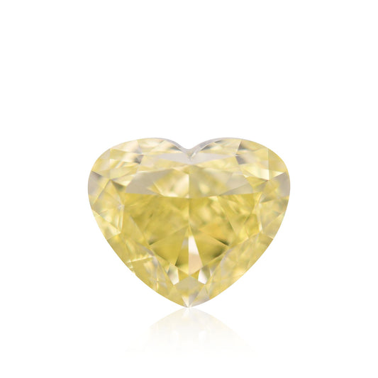 2,01 Karat Fancy Yellow Heart Diamant VVS1 GIA