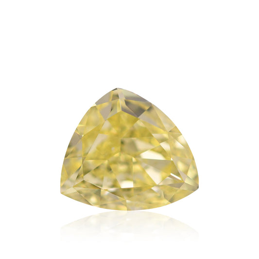 1,00 Karat Fancy Intense Yellow Triangle Diamond SI2 GIA