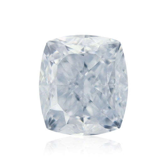 0,61 Karat Fancy Light Blue Cushion Diamond VVS2 GIA