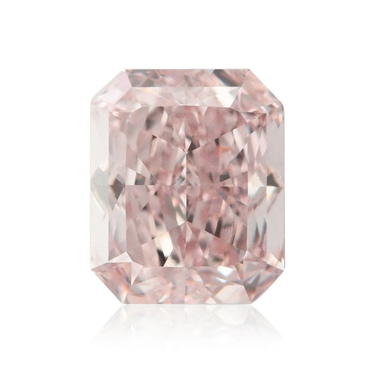 0,67 Karat Fancy Pink Radiant Diamant VS1 GIA