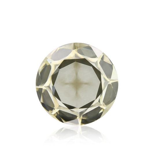 1,61 Karat Fancy Light Gray Round Diamond GIA