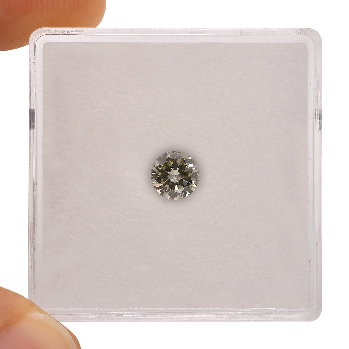 0.37 Carat Chameleon Round Diamond VS2 GIA